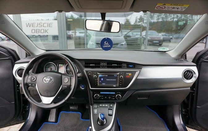 Toyota Auris cena 52999 przebieg: 123687, rok produkcji 2014 z Zagórz małe 407